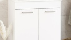 Set Baza si Lavoar seria 067, suspendata, 60 cm, alb