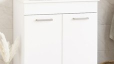 Set Baza si Lavoar seria 067, suspendata, 60 cm, alb
