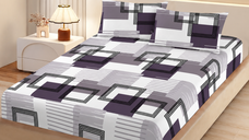 Set Husa de Pat Finet Urban Blocks cu 2 Fete de Perna pentru Saltea 160x200 cm