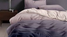 Set lenjerie de pat Enjoy Life 4 piese Amethyst Dream, finet de calitate