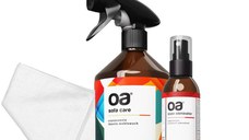 Set pentru curatarea tapiteriei OA Sofa  Eliminator 500 ml + 1 Laveta din microfibra 35x35 cm