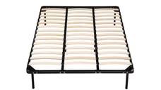 Set somiera demontabila, cu 8 picioare H20 si lamele din plop, 180x200 cm