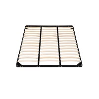 Set somiera demontabila, cu 8 picioare H30 si lamele din plop, 200x200 cm - 1