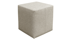 Taburet ROKA, crem, 35x35x38 cm