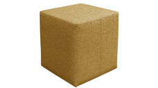 Taburet ROKA, galben, 35x35x38 cm