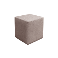 Taburet ROKA, maro deschis, 35x35x38 cm - 1