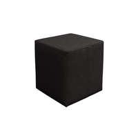 Taburet ROKA, maro inchis, 35x35x38 cm - 1