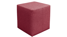 Taburet ROKA, rosu, 35x35x38 cm