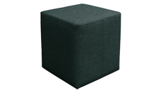 Taburet ROKA, verde inchis, 35x35x38 cm