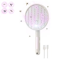 Paletă electrică anti muște țânțari reîncărcabilă 2 în 1 - 1