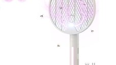 Paletă electrică anti muște țânțari reîncărcabilă 2 în 1