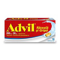 Advil raceala si gripa 10 capsule moi - 1