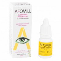 Afomill Lubrifiant Antiiritant cu acid hialuronic, 10 ml - 1