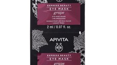 Apivita Express Masca de ochi cu struguri 2 buc x 2 ml