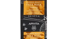 Apivita Express Masca hranitoare cu miere 2 buc x 8ml