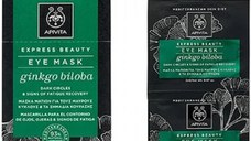 Apivita Express masca ochi obositi cu ginkgo biloba 2 buc x 2 ml