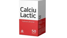 Biofarm Calciu Lactic 50 comprimate