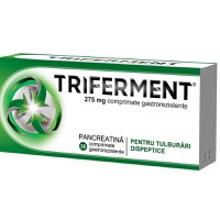 Biofarm Triferment 275mg 30 comprimate gastrorezistente - 1