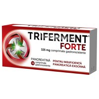 Biofarm Triferment Forte 325mg 10 comprimate gastrorezistente - 1