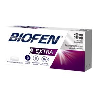 Biofen Extra 400 mg/325 mg 10 comprimate Biofarm - 1