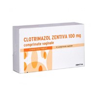 Clotrimazol 100mg x 12 comprimate vaginale (Zentiva) - 1
