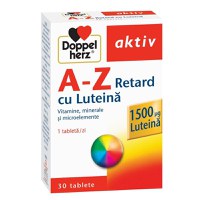 Doppelherz Aktiv A-Z Retard cu Luteina 30 Tablete - 1