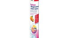 Doppelherz Aktiv Calciu + Magneziu + Zinc + Seleniu 15 Comprimate Efervescente