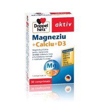 Doppelherz Aktiv Magneziu + Calciu + D3 30 Comprimate - 1
