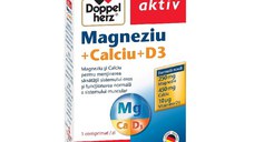 Doppelherz Aktiv Magneziu + Calciu + D3 30 Comprimate