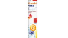 Doppelherz Aktiv Vitamina C + Zinc 15 Comprimate Efervescente