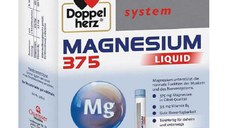 Doppelherz System Magneziu 375 mg Liquid 10 flacoane buvabile