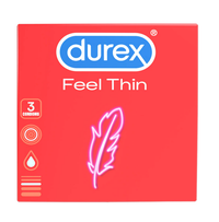 Durex Feel Thin x 3 prezervative - 1