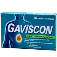 Gaviscon Mentol Comprimate Masticabile x 16cpr - 1