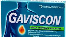 Gaviscon Mentol Comprimate Masticabile x 16cpr