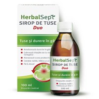 HerbalSept Sirop de Tuse Duo 100 ml - 1