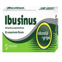Ibusinus Raceala si Gripa 20 comprimate - 1