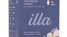 illa Cotton absorbante bumbac de zi 14 buc