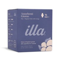illa Cotton absorbante bumbac de zi 14 buc - 1