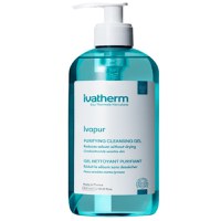 Ivatherm IVAPUR Gel spumant purifiant pentru ten sensibil, mixt sau gras 500 ml - 1