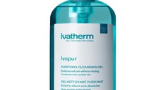 Ivatherm IVAPUR Gel spumant purifiant pentru ten sensibil, mixt sau gras 500 ml