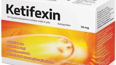 Ketifexin 50mg granule pentru solutie orala