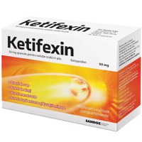Ketifexin 50mg granule pentru solutie orala - 1