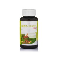 Lecitina din Soia 1200mg 60 capsule Marnys - 1