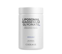Magneziu Glicinat Lipozomal 120 capsule vegetale Codeage - 1