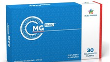 Magneziu incapsulat + Vit D3 Mg Bleu 30 comprimate filmate