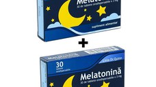 Melatonina 30 tablete orodispersabile Linia Dr.Quinn 1+1 GRATIS