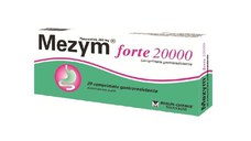 Mezym Forte 20000 250mg x 20 comprimate filmate gastrorezistente
