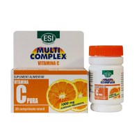 Multicomplex Vitamina C Pura 1000 mg 30 comprimate ESI - 1