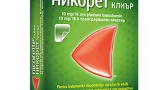 Nicorette Clear Patch 10mg/16h x 7 plasturi transdermici