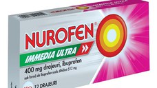 Nurofen Immedia Ultra 400mg drajeuri 12 comprimate